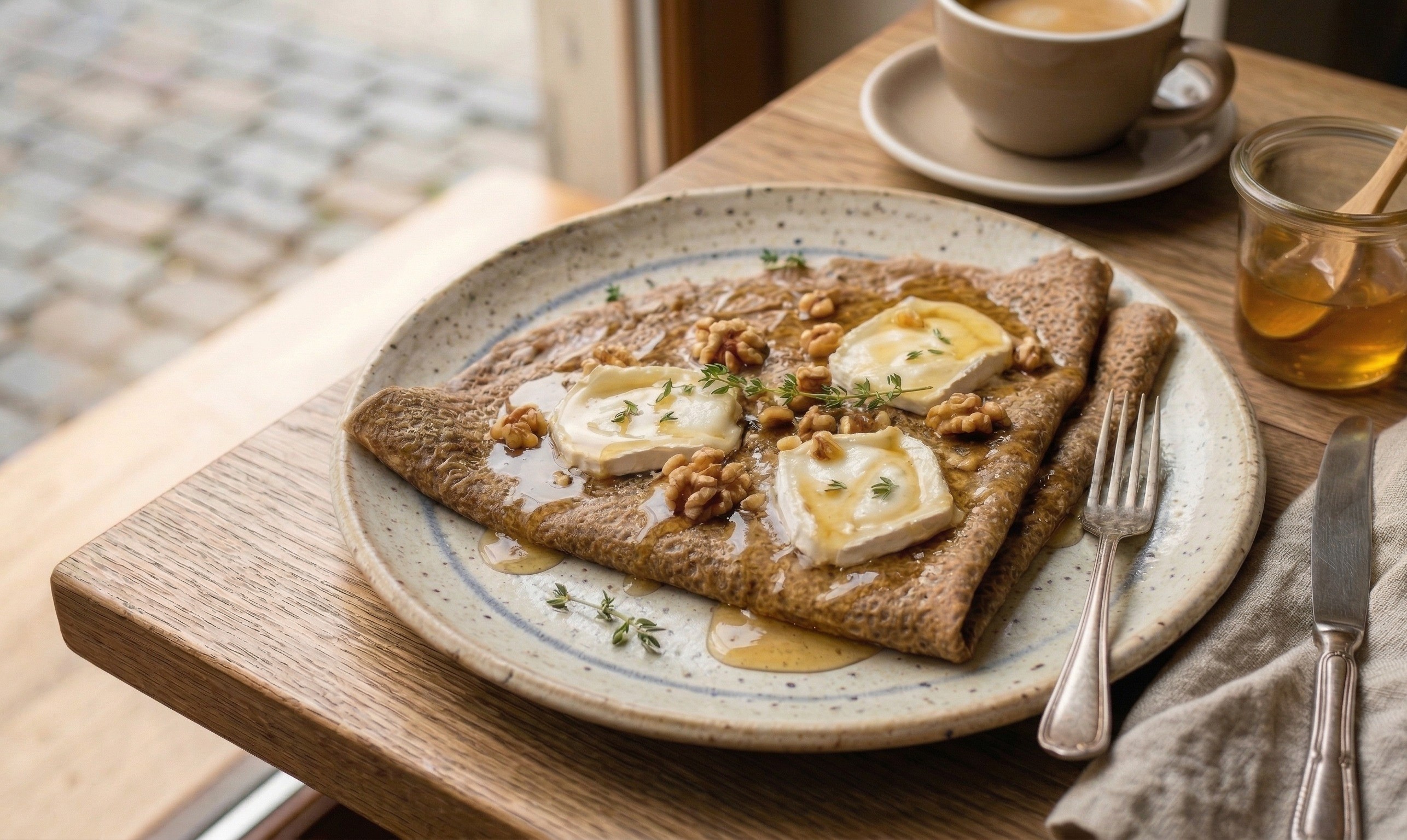 Galette Chèvre Miel
